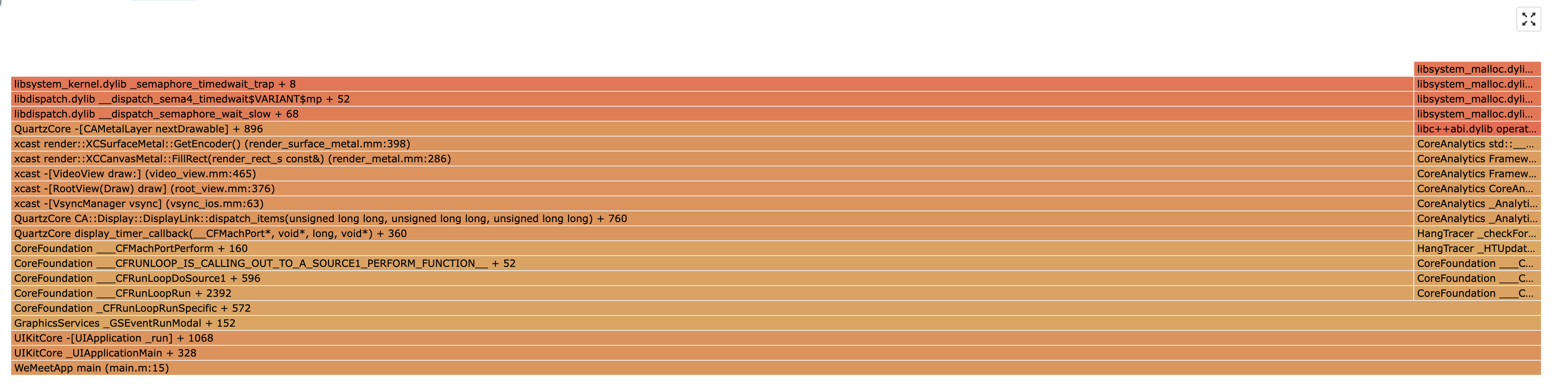渲染卡顿案例 1